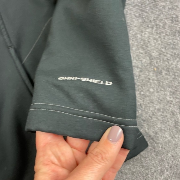 COLUMBIA Women’s Black Soft-shell Jacket with Omni-Shield size: XL - Picture 4 of 10